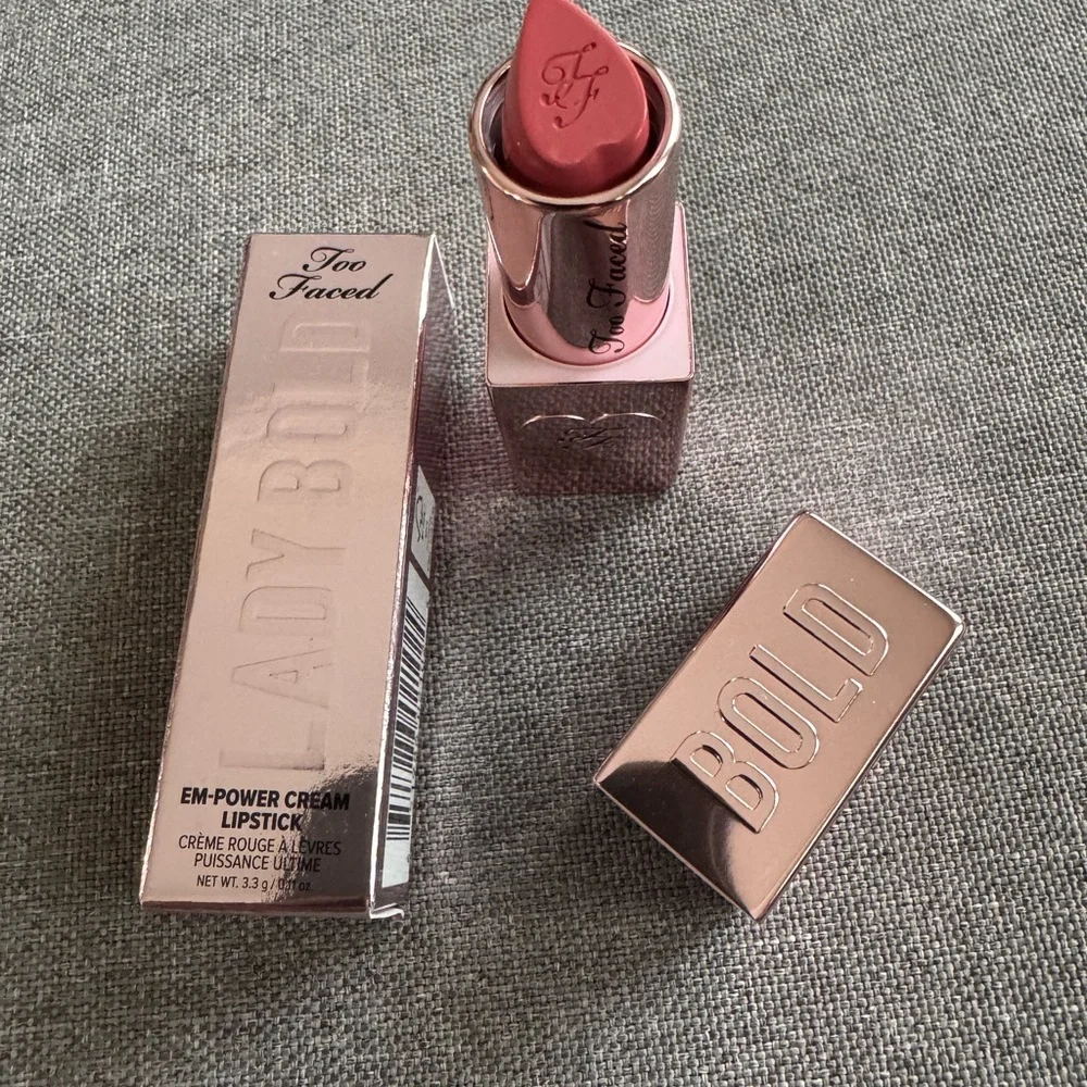 Too Faced Lady Bold Lipstick in dear diary